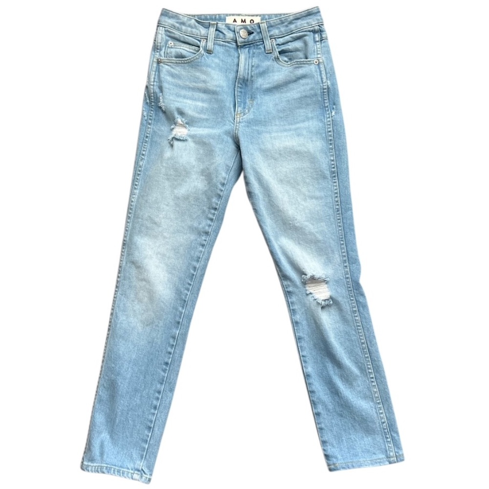 AMO Chelsea Crop Jeans Desire Size 24